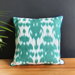 Load image into Gallery viewer, Isla Square Scatter Cushion with Electric Blue Piping
