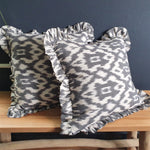 Load image into Gallery viewer, Staffa Square Cushion with frill
