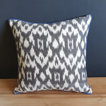 Load image into Gallery viewer, Staffa Square Cushion with Electric Blue piping
